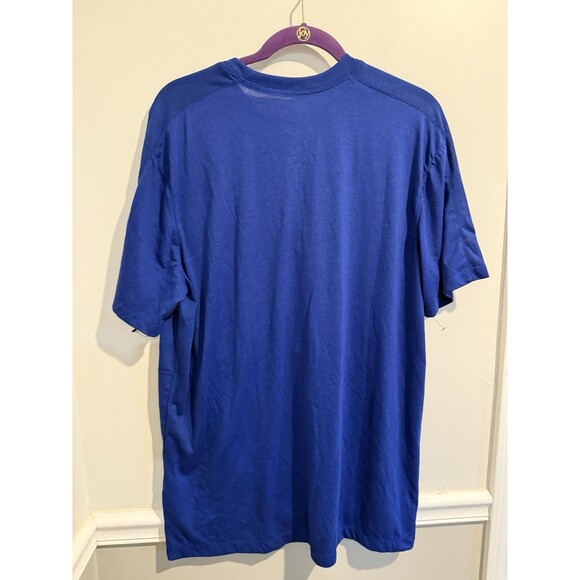 Nike Men’s NBA Cleveland Cavaliers Cavs Basketball‎ T-Shirt Blue L Athletic Cut - Picture 6 of 7